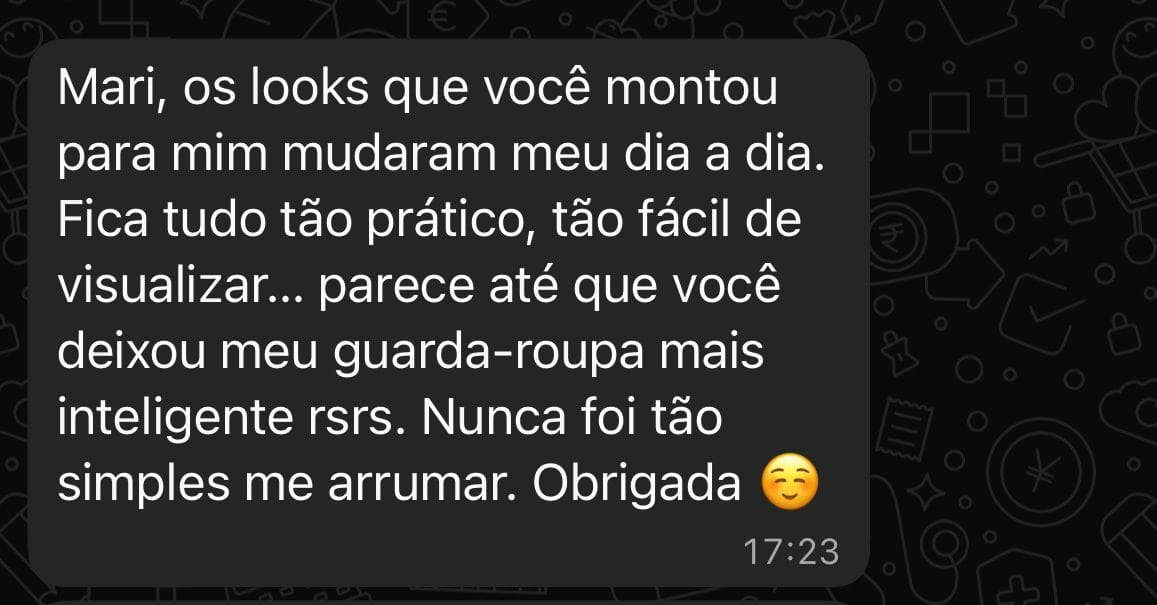 Depoimento via WhatsApp